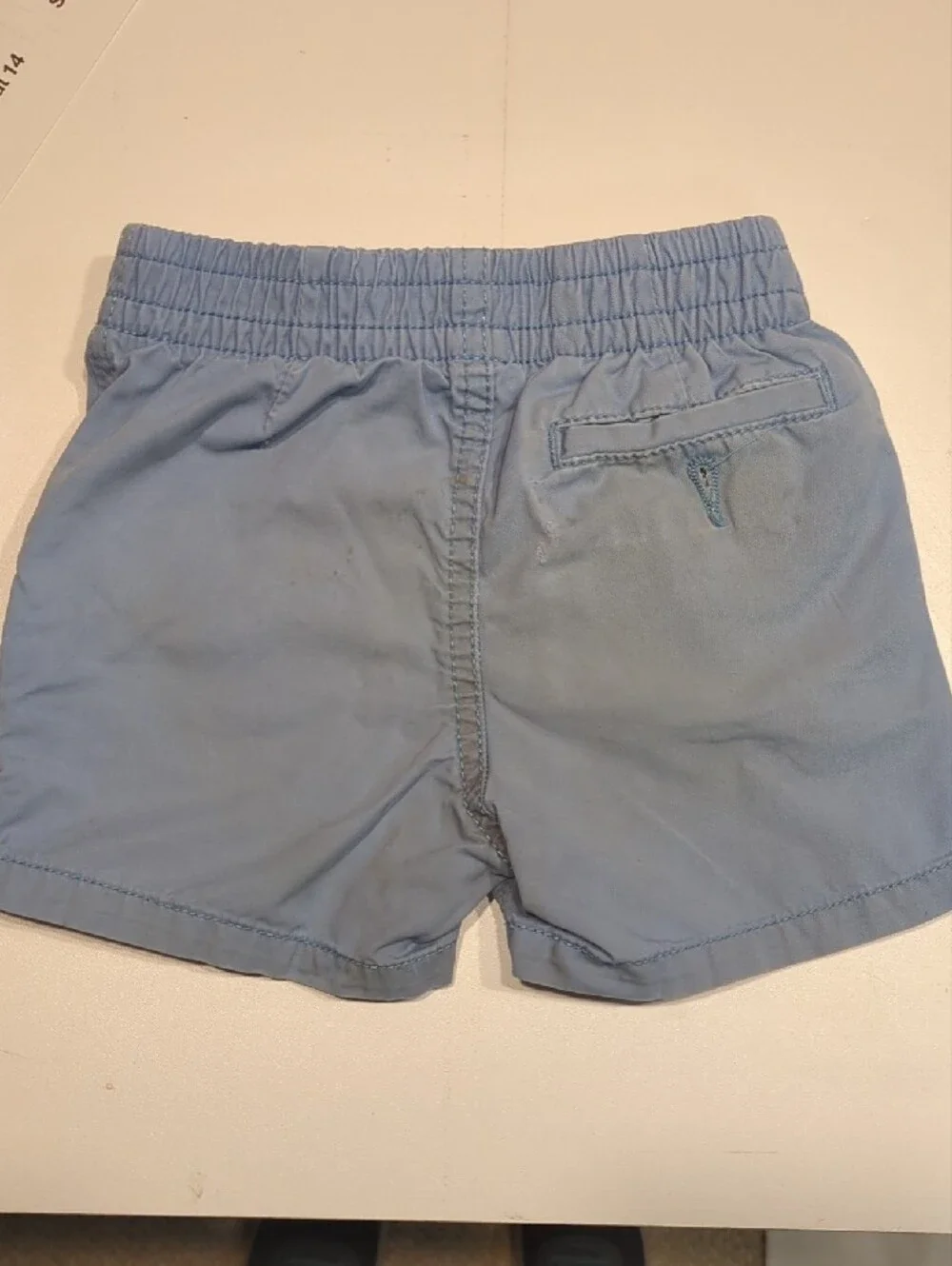 GAP Three-Pack Kids Shorts in Navy, Light Blue & Blue-White Stripe
